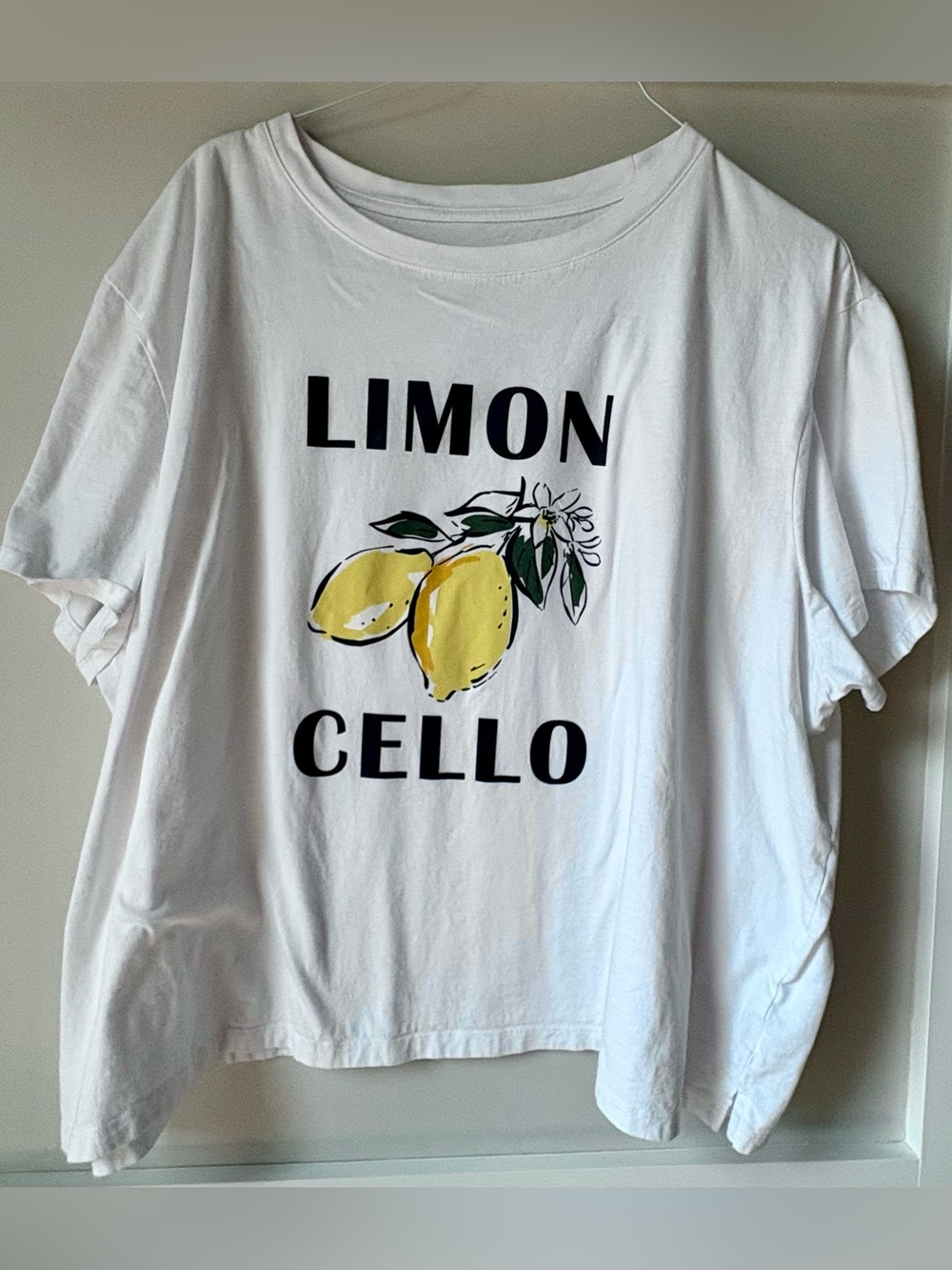 Free Assembly Lemon Limoncello Shirt Women’s 3X